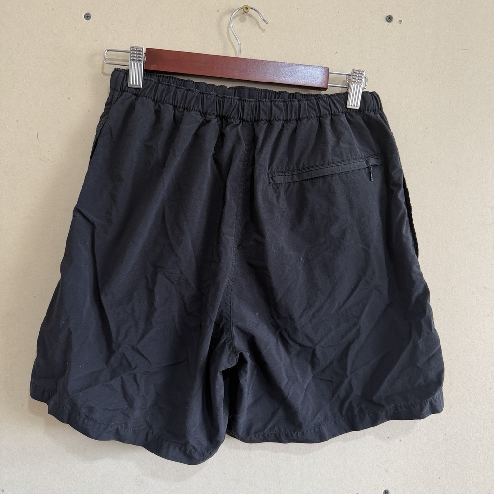 Vintage Columbia Nylon Hiking Shorts Black Gorpcore Mens S - Picture 2 of 8